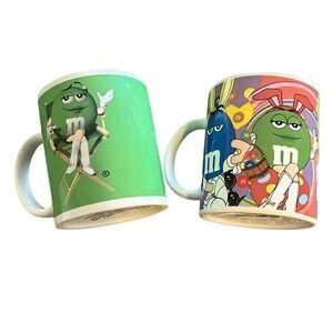M&M's Character Coffee Mugs Set Of 2
